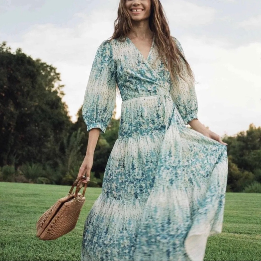 NWT Christy Dawn the Noah Dress Morning Gladiola Small